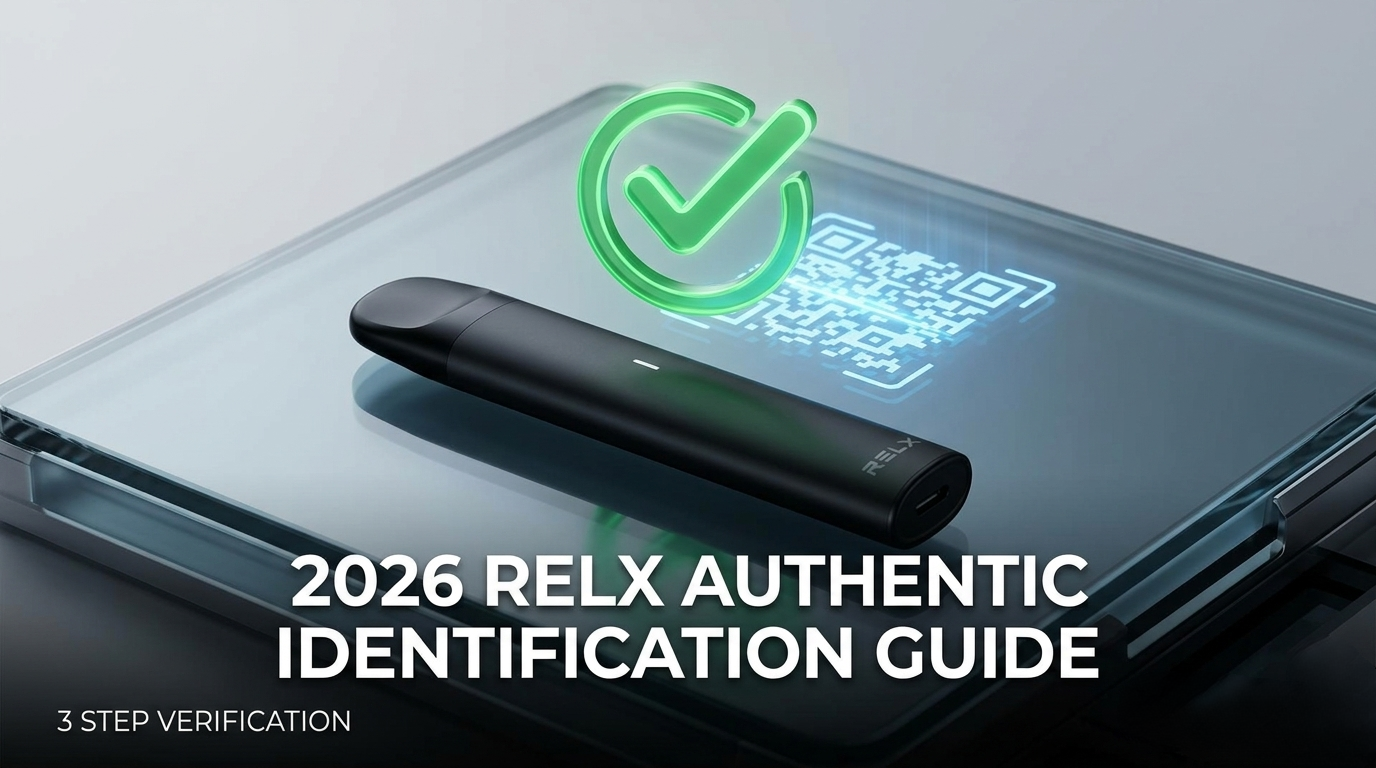 2026 RELX 悅刻正品辨識全指南：別讓劣質假貨傷了你的肺